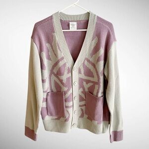 Supernatural Culturefly Anti-Posession Buttonfront Long-Sleeve Cardigan Sweater